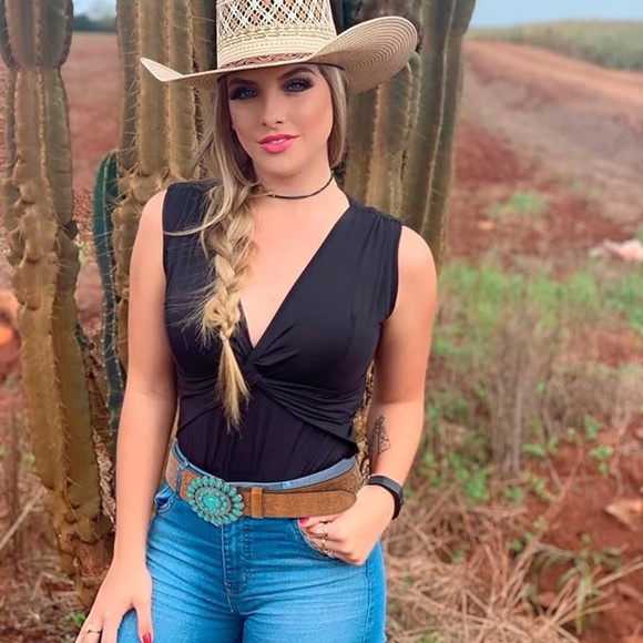 Cowgirl Belt Turquoise Concho Belt, Boho Western Belt, Vintage Style Oval New